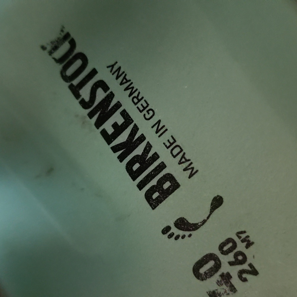 Birkenstock Womans Mint Green Sandals Size EUR 40 - Picture 10 of 14